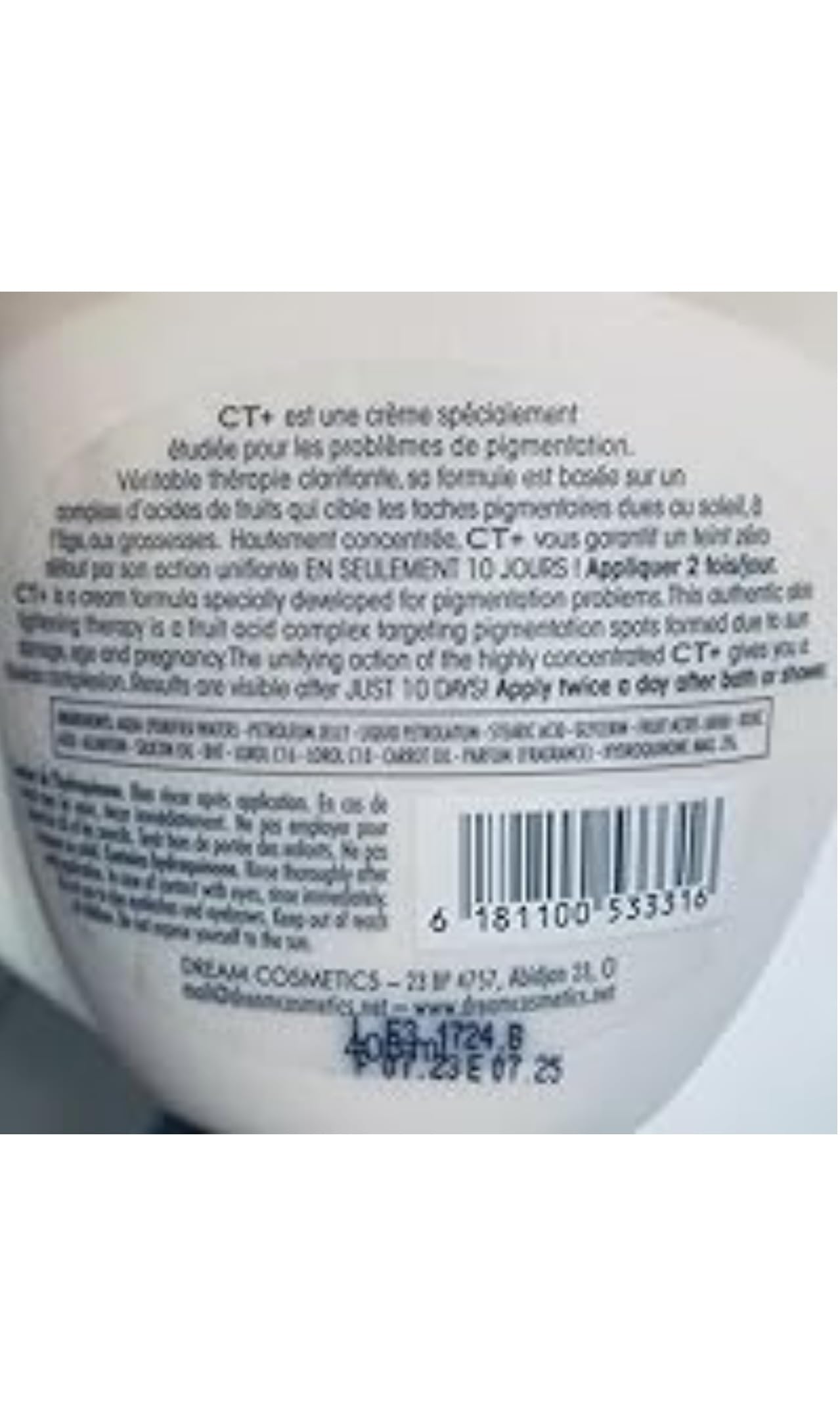 Clear Therapy + Extra Cream 400ml.