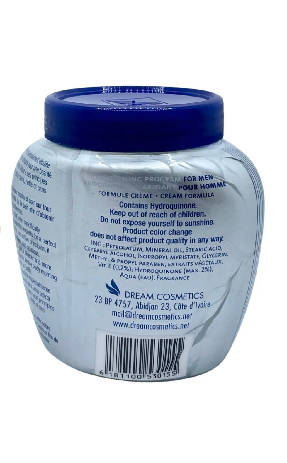 Clairmen Cream Jar 500ML