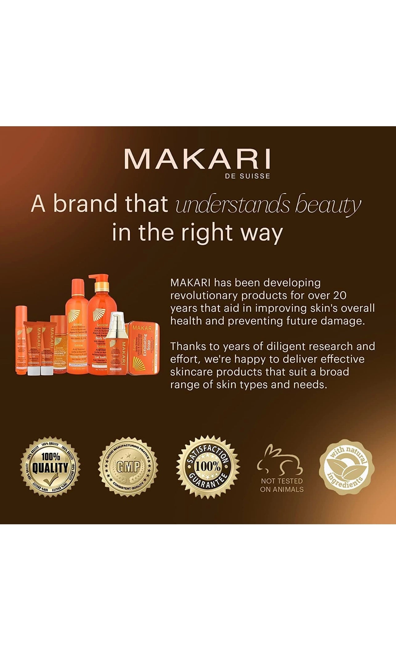 Makari Extreme Carrot and Argan Lotion 16.8 oz