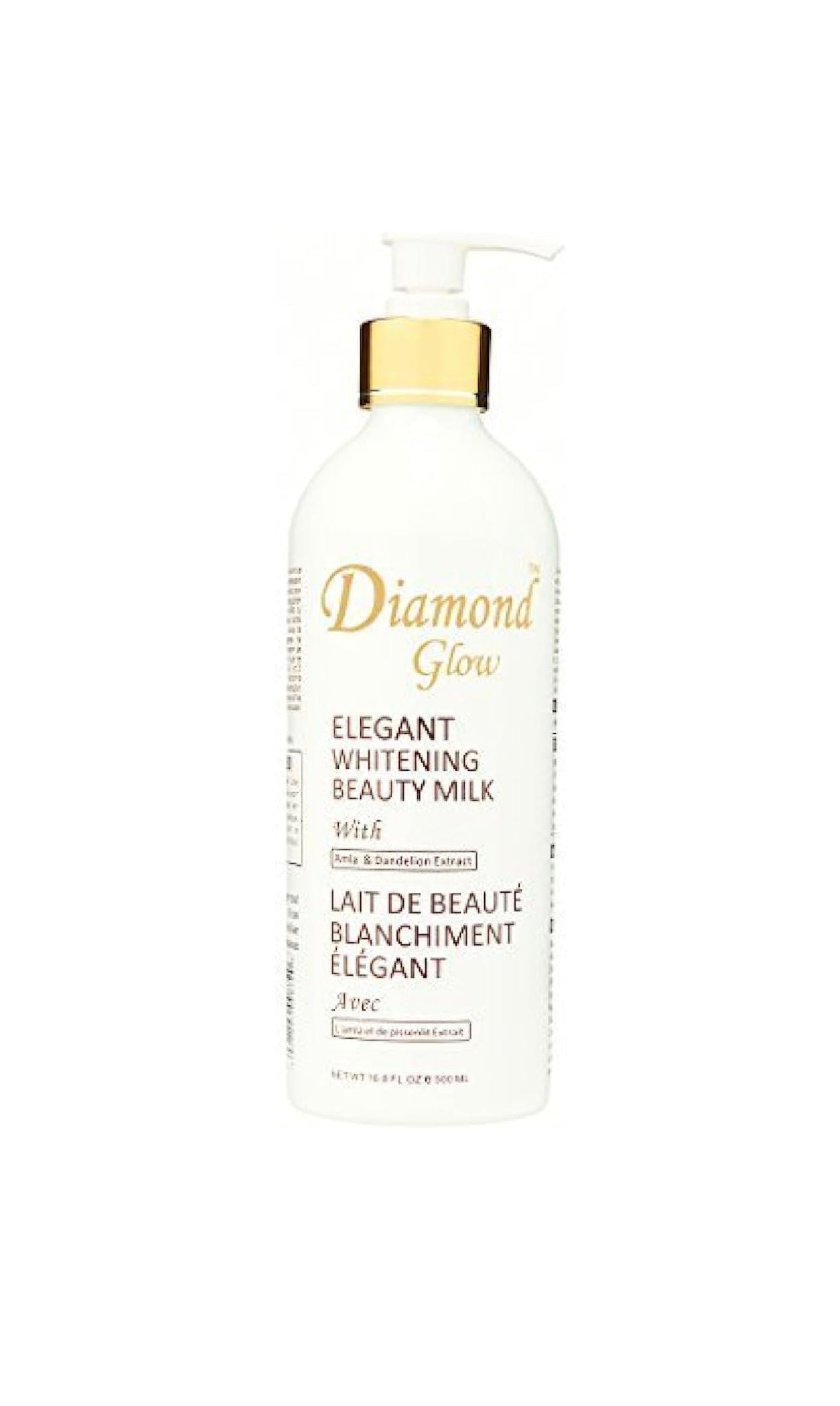 Diamond Glow Elegant Whitening Beauty Milk with Amla & Dandelion Extract by Diamond Glow