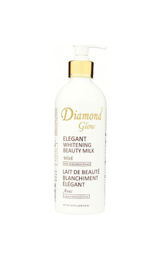 Diamond Glow Elegant Whitening Beauty Milk with Amla & Dandelion Extract by Diamond Glow
